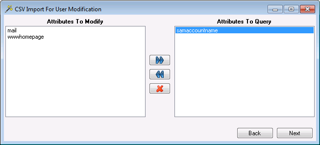 Active Directory Bulk modify